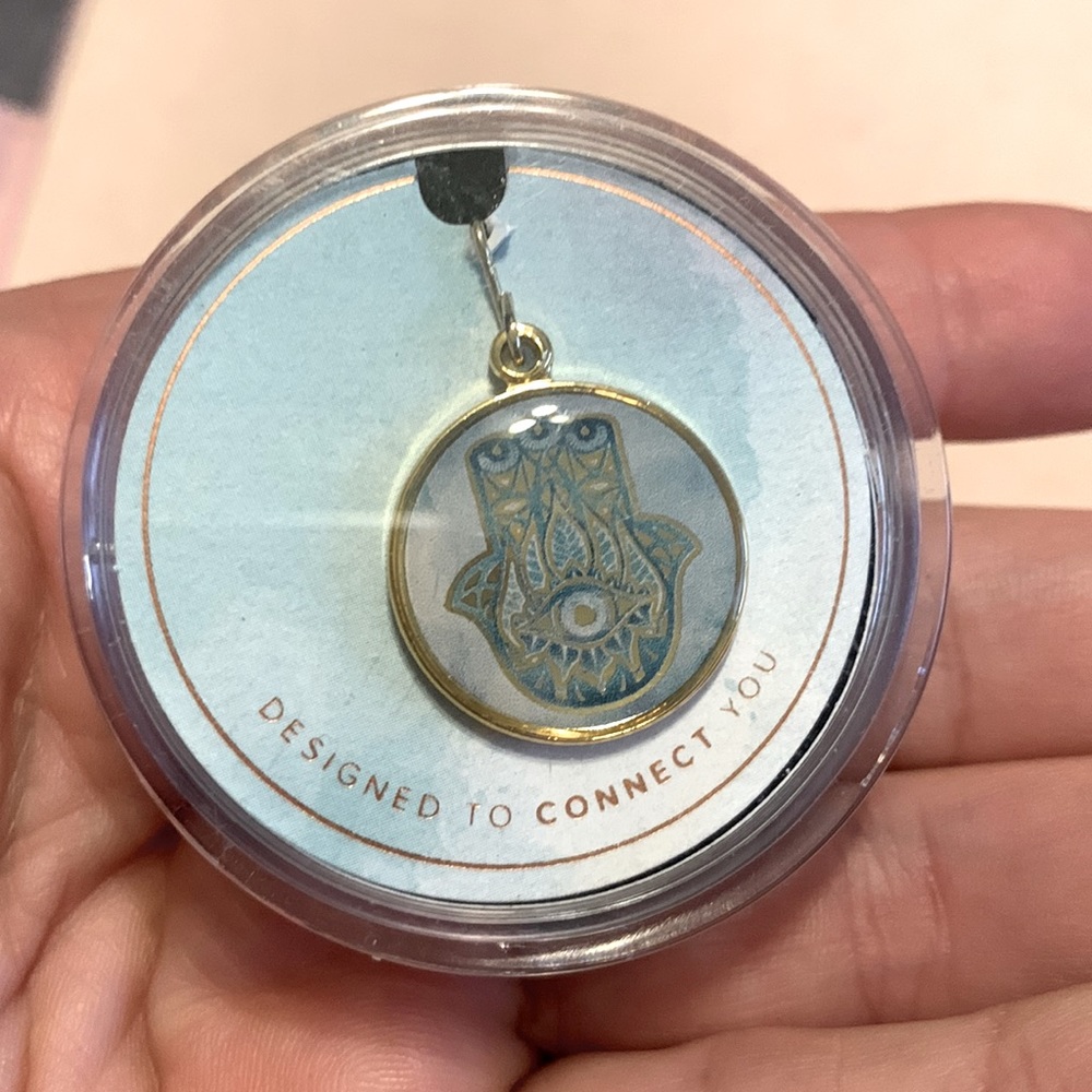 Alex and Ani hand of Fatima charm